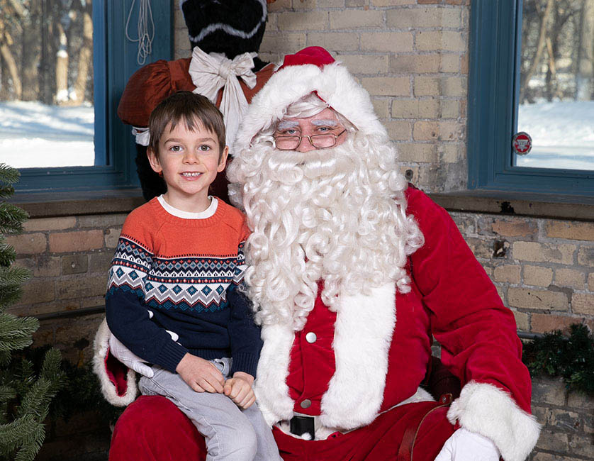 Corporate Family Christmas Party with Santa photos for the kids